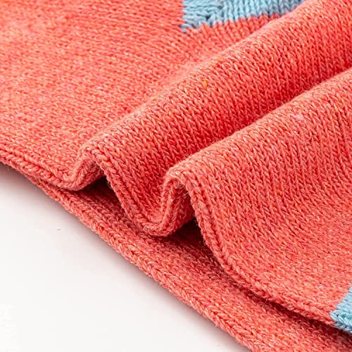 Aeoss Women's 4 Pairs Vintage Style Winter Knitting Warm Wool Crew Socks, A-Waven Stylish Winter Wool Crew Socks for Women/Girls (Free Size_Multi Color) - Image 5