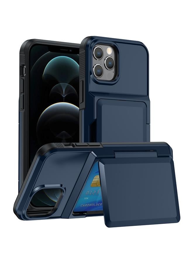 S-TOP Case For iPhone 12 Pro Max Card Slot Holder Phone Case - Image 1