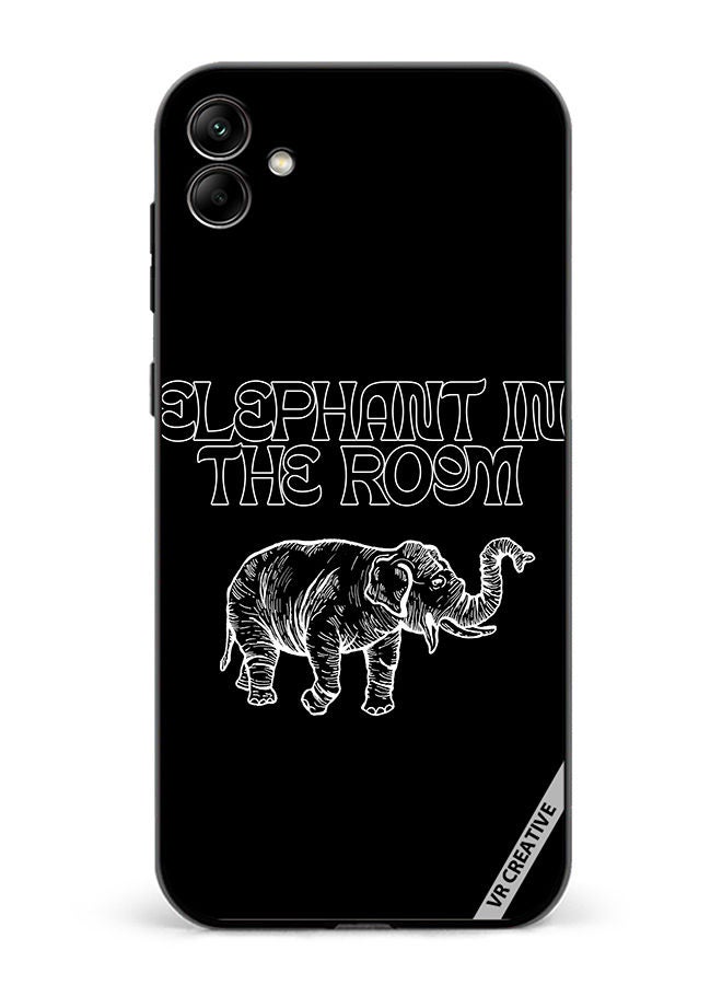 VR CREATIVE Protective Case Cover For Samsung Galaxy A04 Elephant In The Room Design Multicolour - Image 1