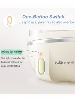 Bear Multifunctional Mini Electric Rapid Egg Boiler Boiler 1-14 Egg Capacity Double Layer Breakfast Egg Boiler Steamer for Cooking Scrambled Egg Rolls Poached Egg Steamed Vegetable Dumplings  - Image 5