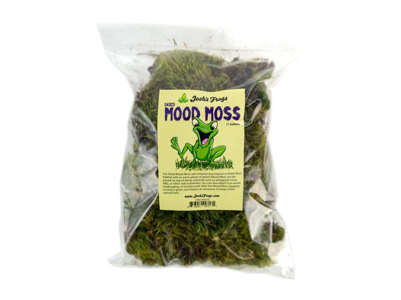 Josh's Frogs Dried Mood Moss (1 Gallon Bag) - Image 1