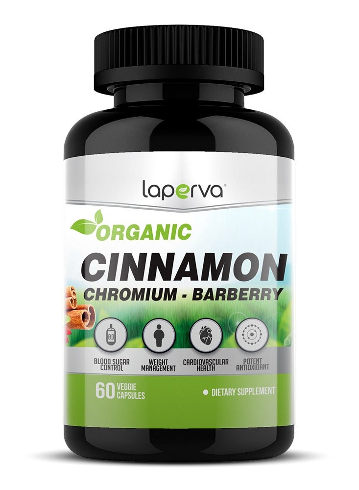 لابيرفا قرفة عضوية-الكروم-البربري, 60 كبسولات نباتية