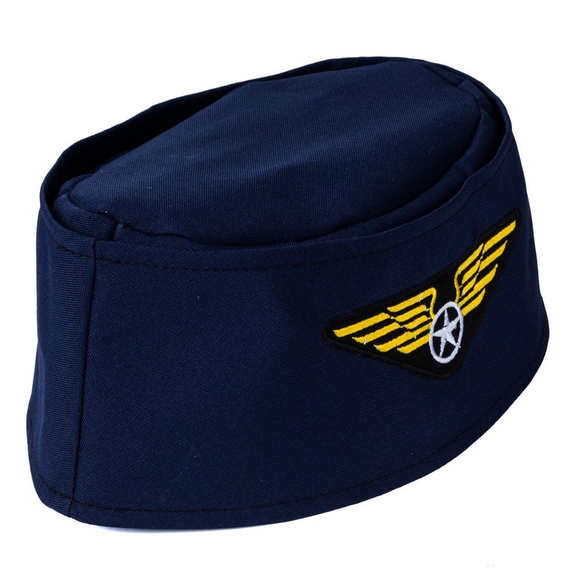 Tigerdoe Pilot Hat - 2 Pack - Captain Pilot Hats - Pilot and Flight Attendant Costume - Couples Costumes - Image 3