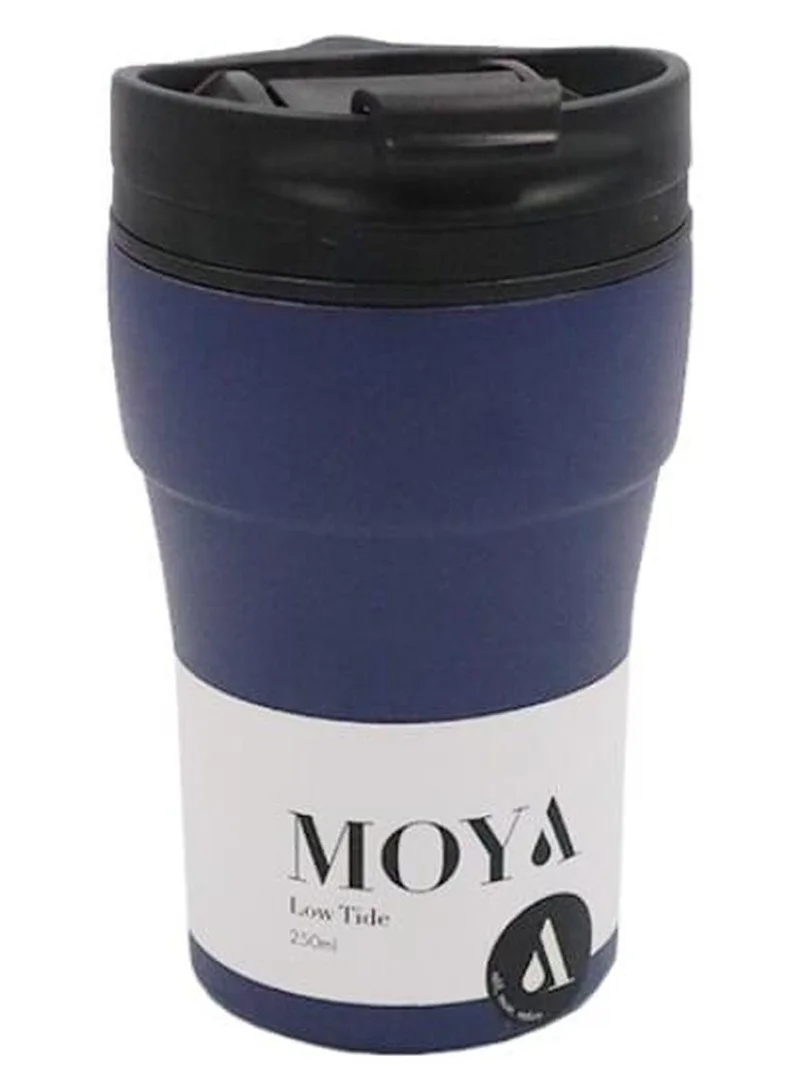 مويا موجا "لو تايد" كوب قهوة للسفر 250 مل أسود/كحلي
