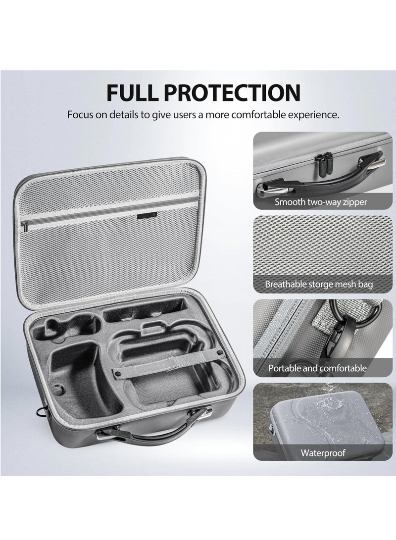 Portable Carrying Case for DJI Avata 2 Fly More Combo and Goggles 3, Travel Storage Bag for Accessories and RC Motion 3 - Image 3
