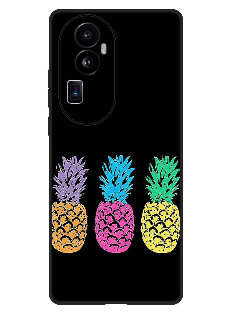 Theodor Protective Case Anti Scratch Shock Proof Bumper Cover For Oppo Reno 10 Pro Plus Pineapples 1 - Image 1