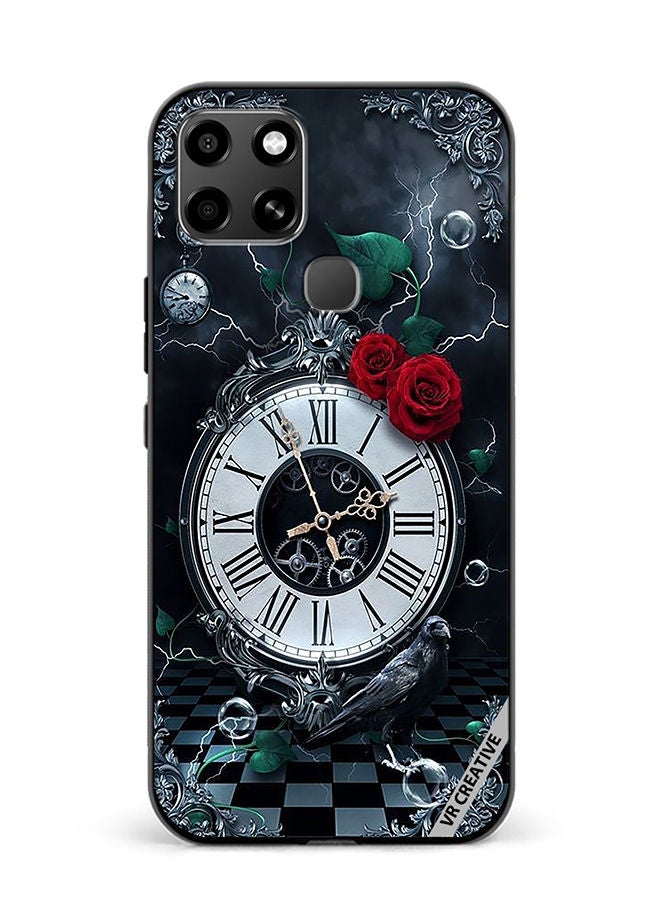 VR CREATIVE Protective Case Cover For Infinix Smart 6 Watch Design Multicolour - Image 1