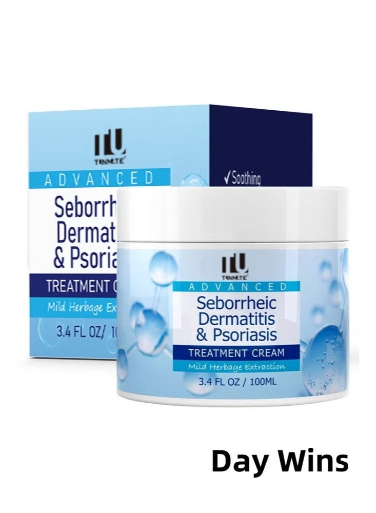 Day Wins Seborrheic Dermatitis Cream, Scalp Treatment for Psoriasis, Folliculitis, Dry Scalp, Dandruff, Anti-Itch Cream for Soothing Relief 100ml - Image 1