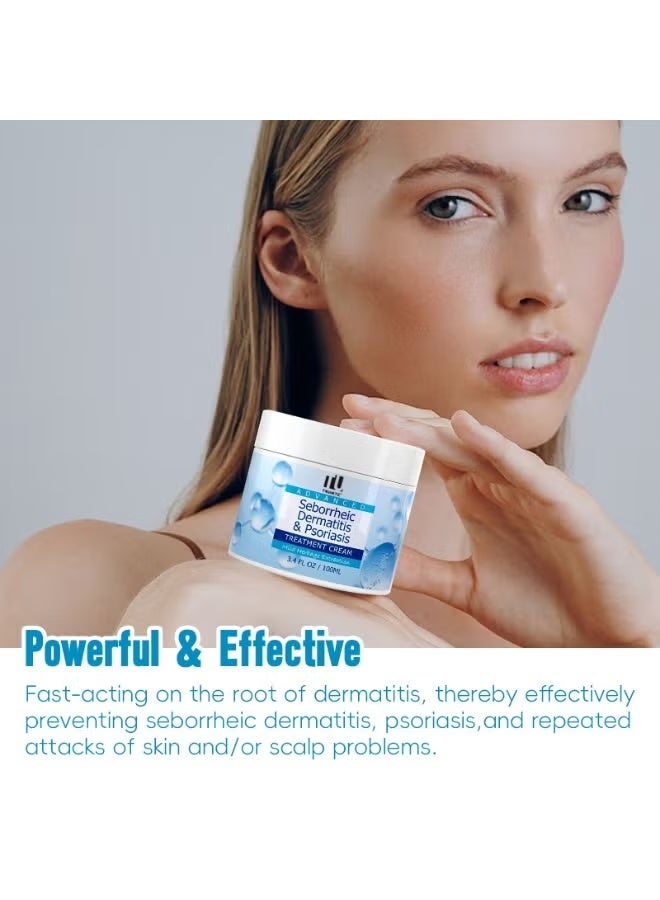Day Wins Seborrheic Dermatitis Cream, Scalp Treatment for Psoriasis, Folliculitis, Dry Scalp, Dandruff, Anti-Itch Cream for Soothing Relief 100ml - Image 5