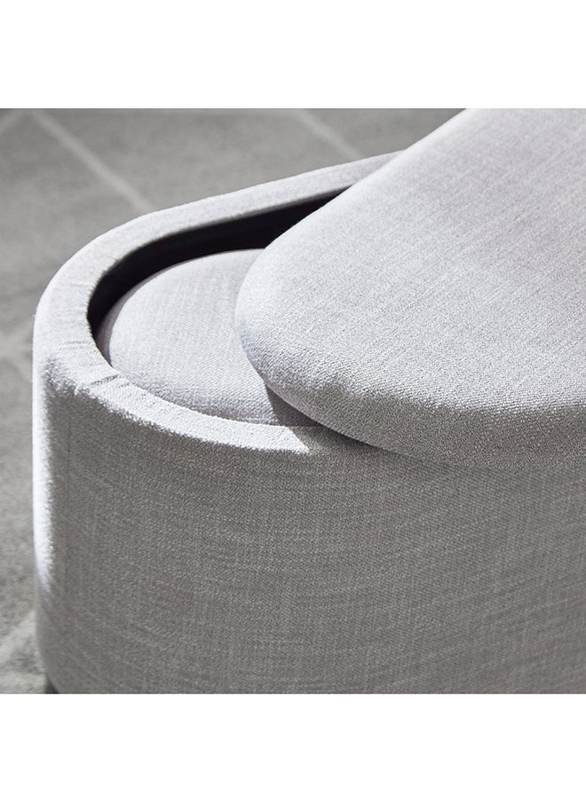 Home Box Evelyn 3-Piece Fabric Ottoman Set with Storage 78 x 41.5 x 40 cm  - Image 5