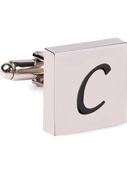 Tudors Letter C Single Men's Cufflink