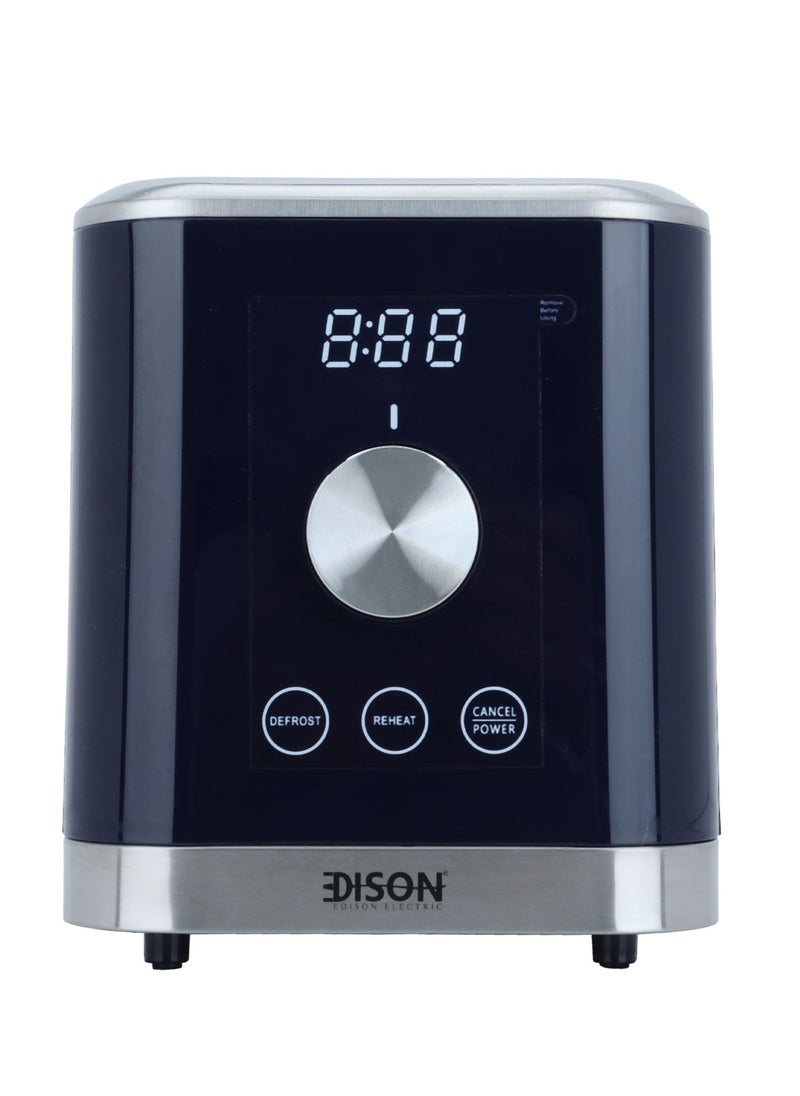 Edison Digital Toaster, 800 Watt, 2 Slices, TA1075-GS Blue