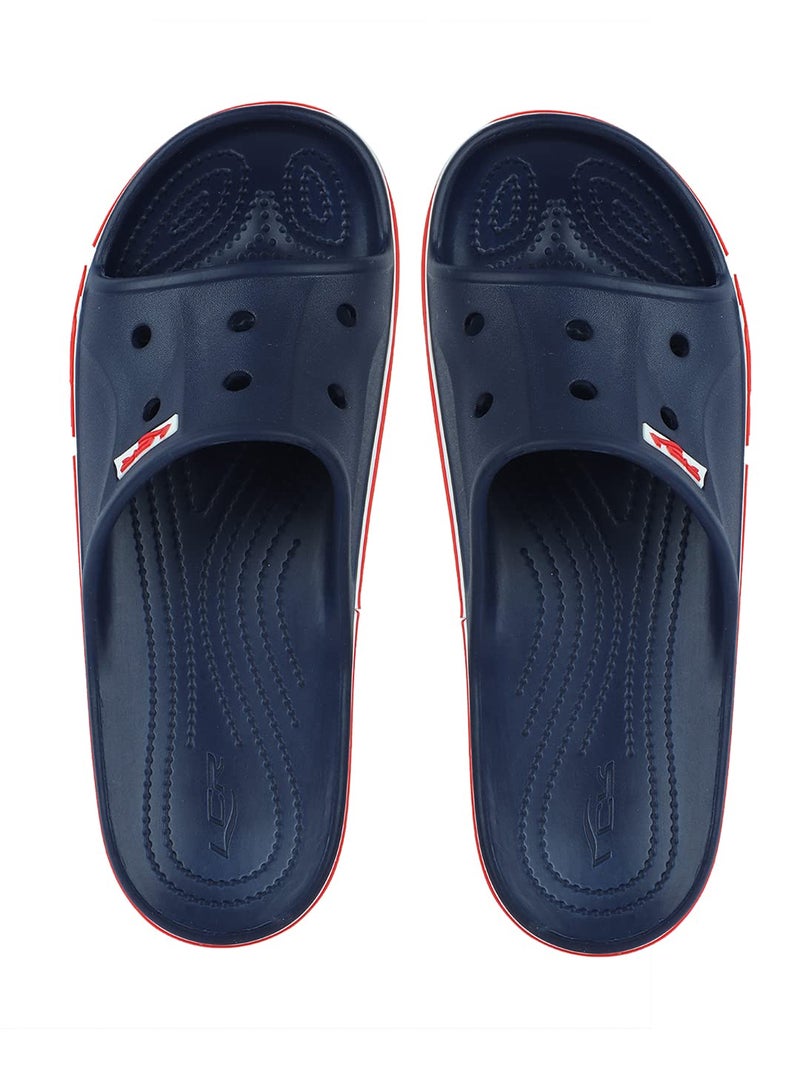 Lancer MENS SLIDE-HERO-BLU1 BLUE SLIPPERS - Image 3