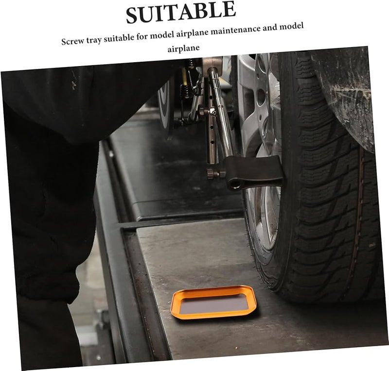 Aluminum Alloy Portable Parts Storage Bowl Organizer Tray For RC Tools Nuts Gaskets - Image 4