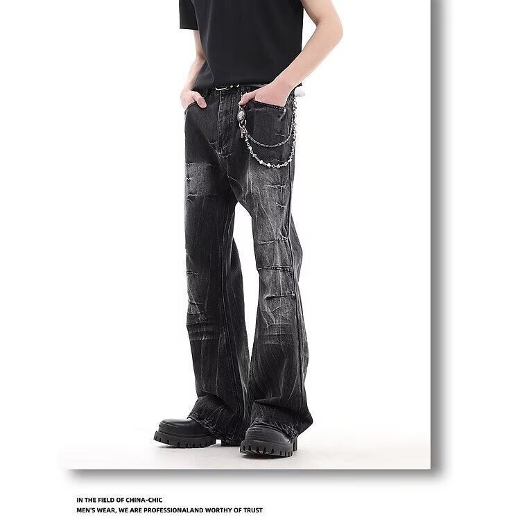 Unisex Casual Daily Denim Jeans - Image 4