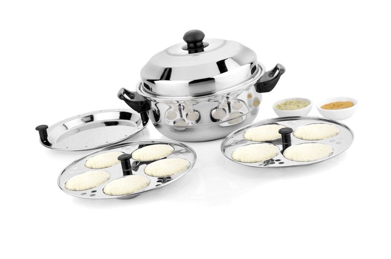 LUXURIA IDLY Pot & Steamer (9 IDLY) - Image 1