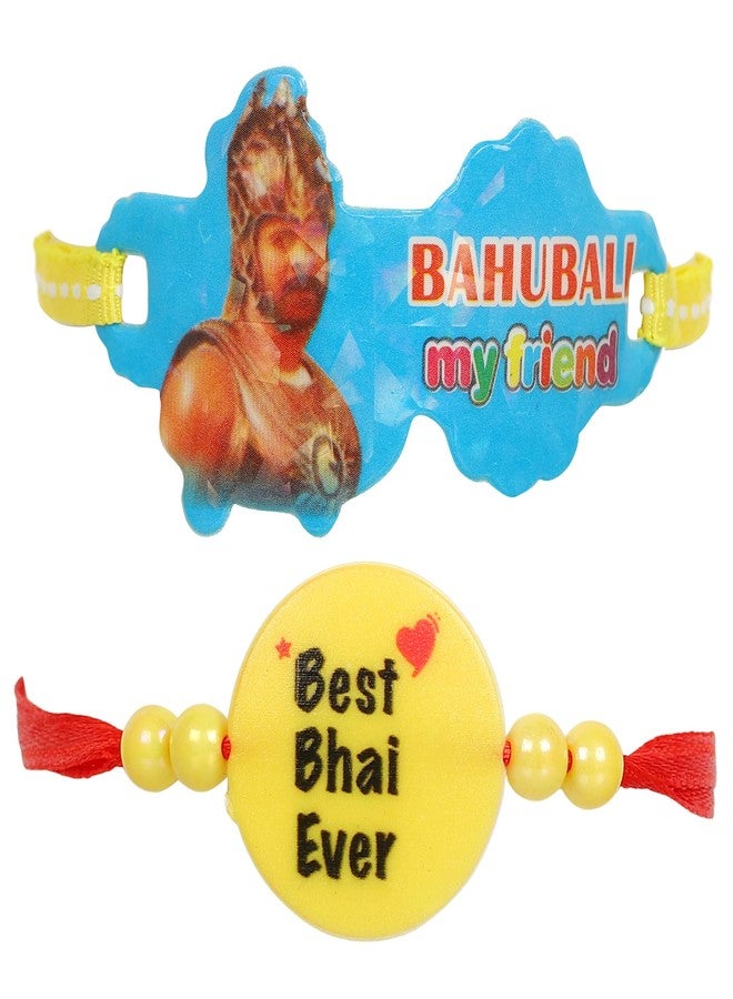 Vientiq Combo of 2 Bahubali & Best Bhai Kids Rakhi - Image 4
