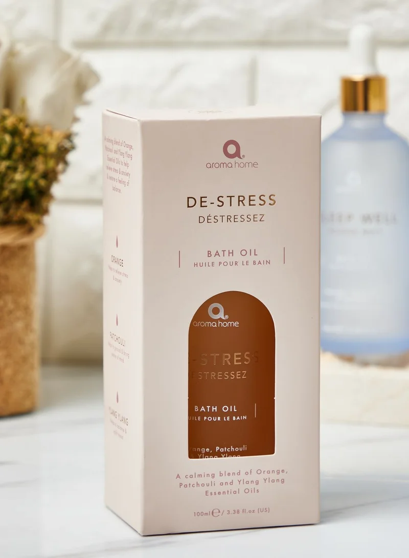 Aroma Home De-Stress Bath Oil
