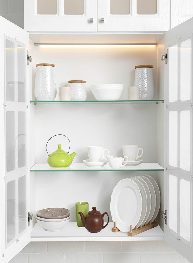 TaoBary Heavy Duty Wire Shelf Liner Pantry Shelving Wire Shelf Cover for Shelves, Hard Plastic Shelves Prevent Spills in Closet, Garage, Kitchen, Cabinets(12Inch x 32.8Ft,Clear) - Image 5
