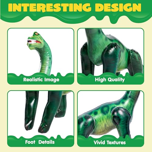 JOYIN 51" Brachiosaurus Inflatable Dinosaur Toy for Party Decorations, Birthday Party Gift, Gift for Kids and Adults - Image 2