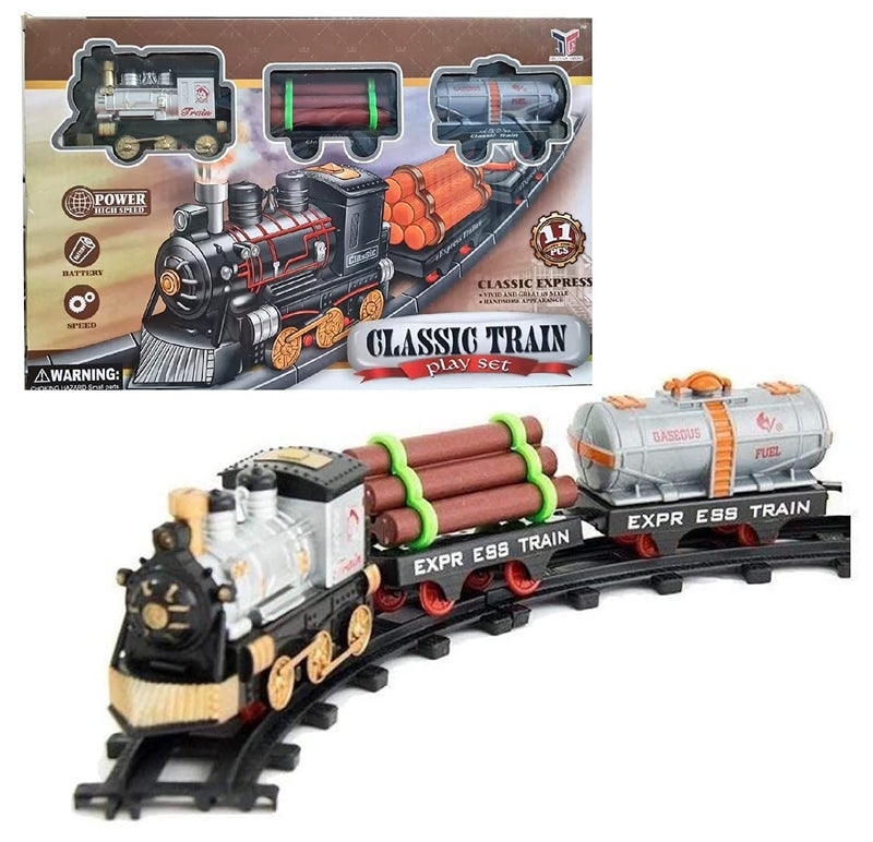 Magicwand Battery Operated Classical Express Toy Train Set【Pack of 1 Train】【Multi-Colored】… - Image 1