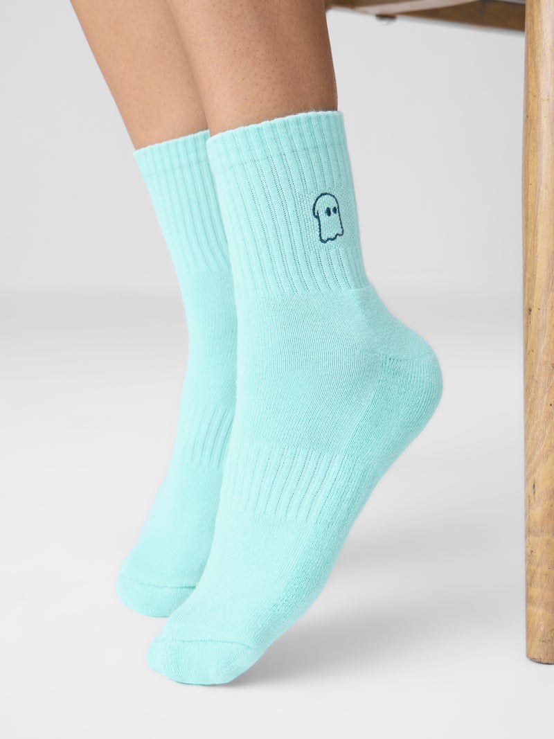 The Souled Store TSS Originals: Mint Macron Kids Socks | Graphic Print Casual Everyday Wear - Image 1