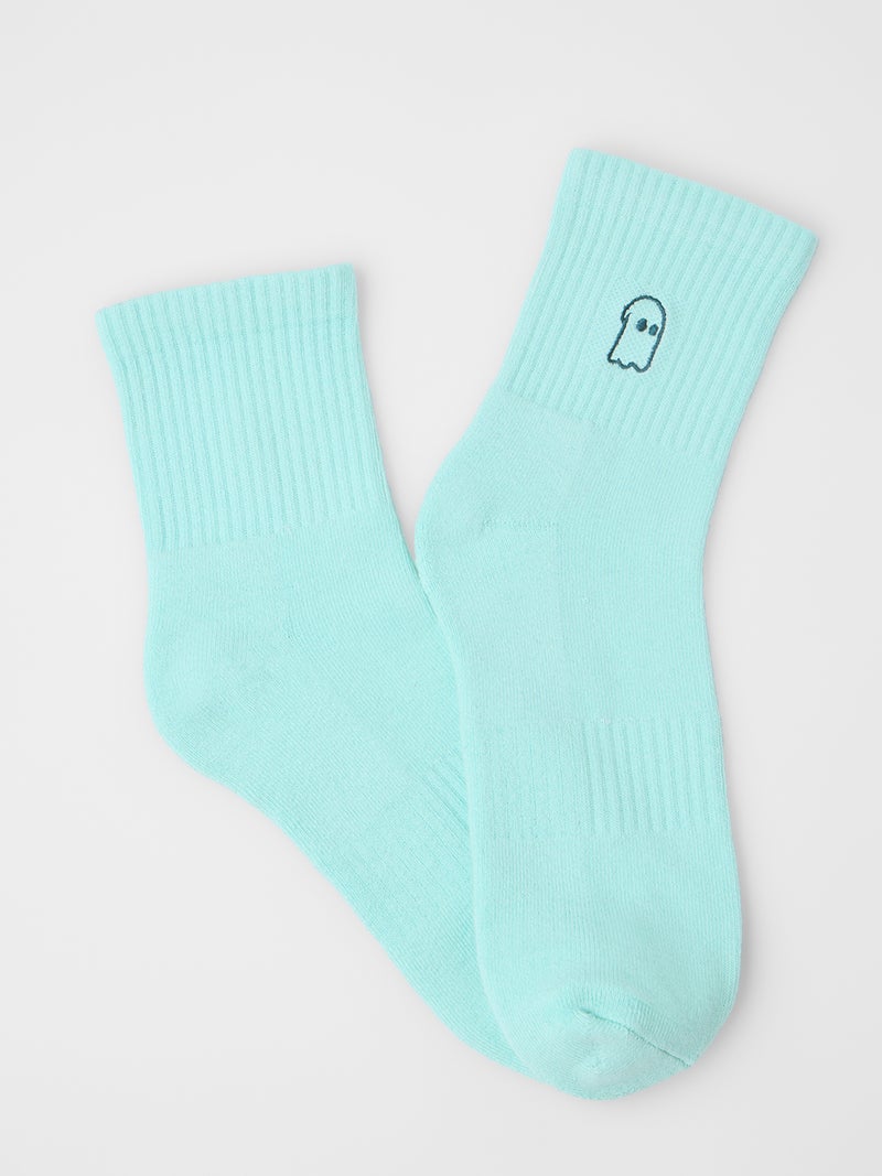 The Souled Store TSS Originals: Mint Macron Kids Socks | Graphic Print Casual Everyday Wear - Image 3