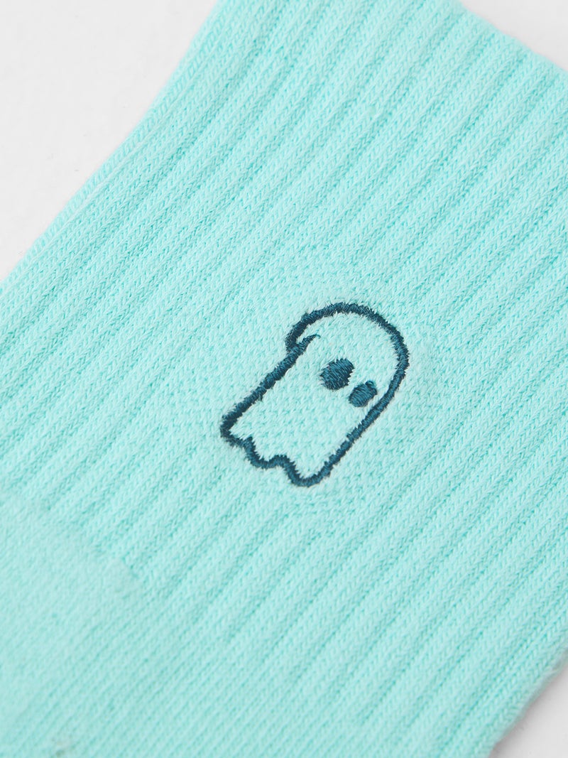 The Souled Store TSS Originals: Mint Macron Kids Socks | Graphic Print Casual Everyday Wear - Image 2