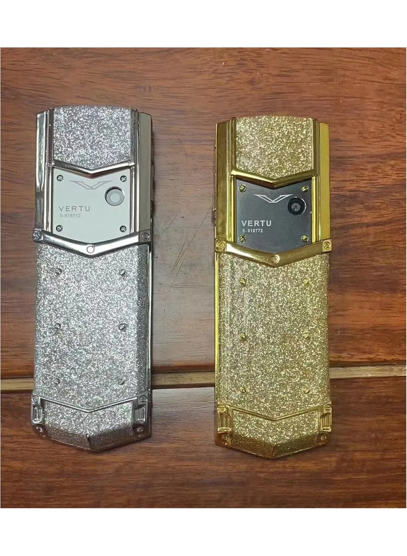 Hope Mini GSM Mobile Phone for Elderly | Luxury Dialer Keypad Cell Phone with Leather Back Cover | Compact, Easy-to-Use, High-Quality Design for Seniors | Long Battery Life - Image 2