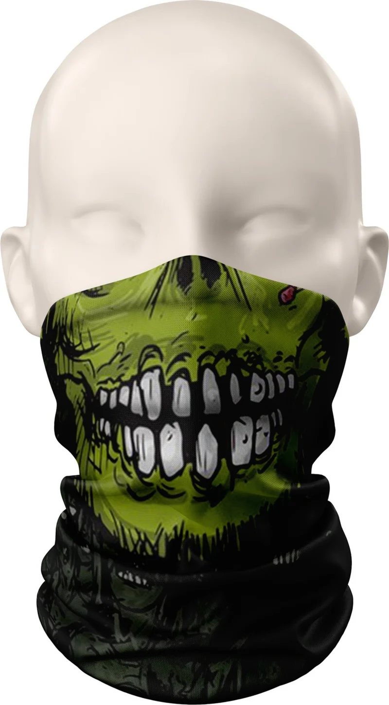نار Zombie Mask Kids and Adults Motorcycle Buff