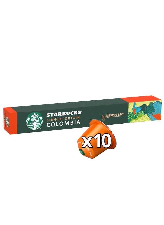 Starbucks Origin Colombia By Nespresso 10 Capsules (57g)  - Image 1