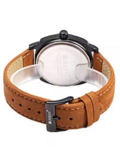 CURREN Men's Leather Band Analog Watch 8139 - 40mm - Brown  - Image 2