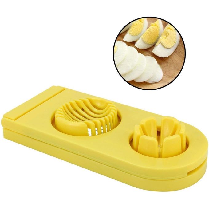 zoba Double Egg Slicer – Set of 2 – Two Different Slicing Styles – Assorted Colors - Image 5