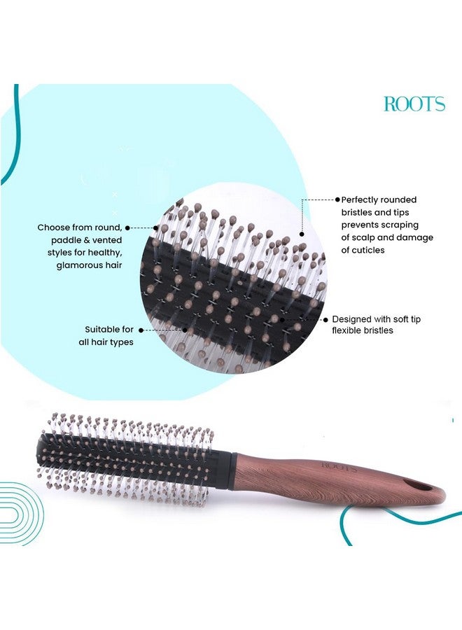 Roots - Truglam Hair Brushes - For Men & Women - RLV12 - Image 3