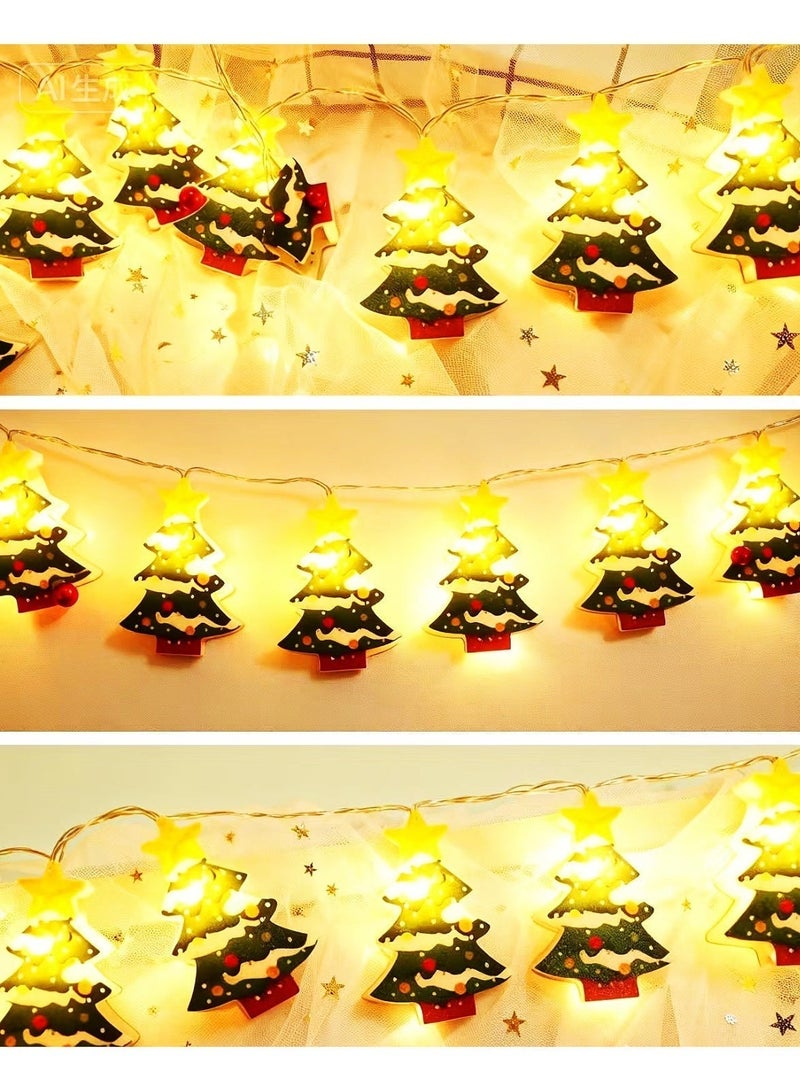 Multicolor Christmas Tree String Lights - Image 1