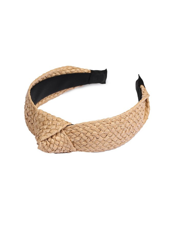 Fashion Rattan Wide Head Band Boho Headband Summer Bohemian Woven Headwear Hair Head Bands Hair Band For Woman Girl Hair Accessories - pzsku/ZB7836AFF8579A5345FE0Z/45/_/1734182889/d4fd010f-b5b0-4a6c-bbd4-c53ce45da865