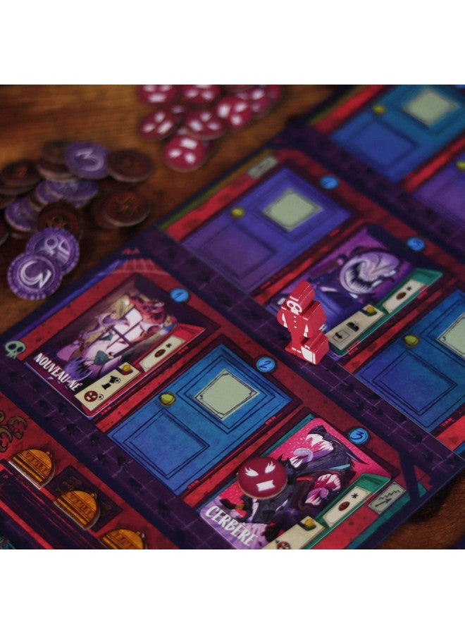 IELLO: Hellton Palace -Highly Humoristic Theme of Underworld Competing Hotels, Strategic 2 Player Game, 45 Min, Ages 10+ - Image 3