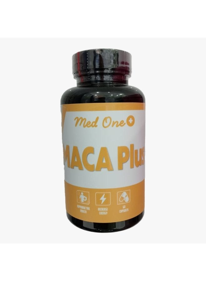 MedOne Maca Plus – Natural Energy and Vitality Support (60 Capsules)