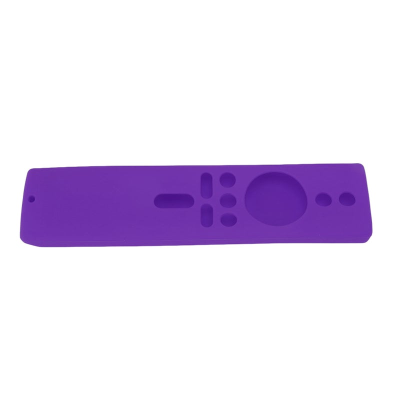 Anti Slip Remote Control Protective Cover Silicone Case for Xiaomi Mi Box S for Xiaomi Mi TV Stick Purple - Image 4