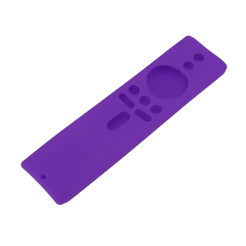 Anti Slip Remote Control Protective Cover Silicone Case for Xiaomi Mi Box S for Xiaomi Mi TV Stick Purple - Image 5