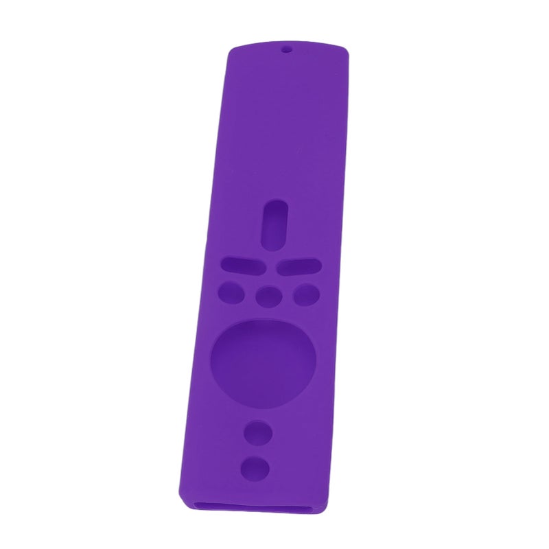 Anti Slip Remote Control Protective Cover Silicone Case for Xiaomi Mi Box S for Xiaomi Mi TV Stick Purple - Image 3