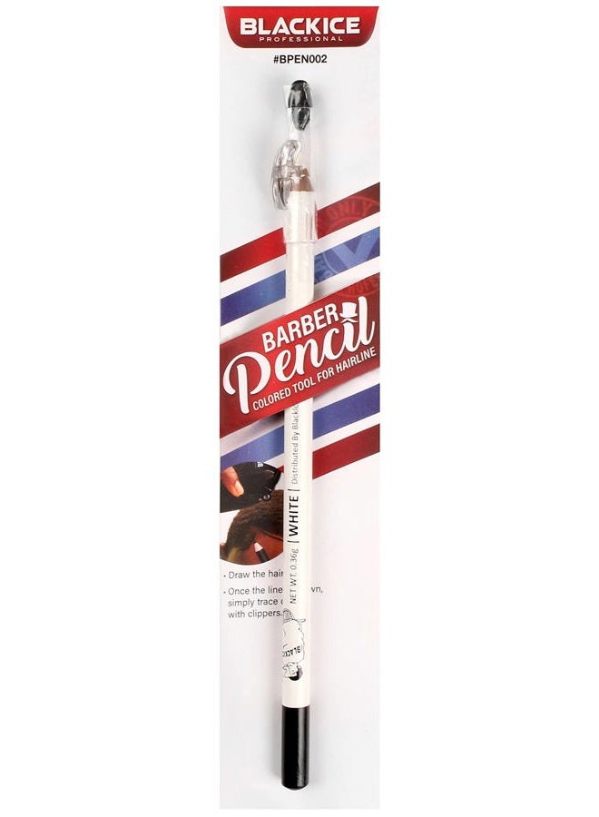 Black Ice Spray Barber Pencil (White) - Image 1