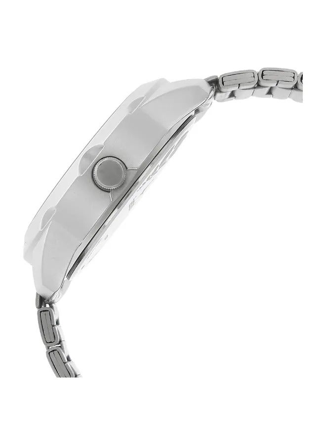 fastrack Men's Analog Round Shape Stainless Steel Wrist Watch - 3123SM01 - 52 Mm  - Image 3