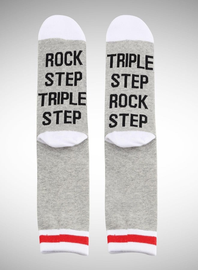 G2TUP Swing Dance Socks Swing Dancing Gifts Swing Dancer Gift Rock Step Triple Step Socks Lindy Hop Gift (Rock Step) - Image 5