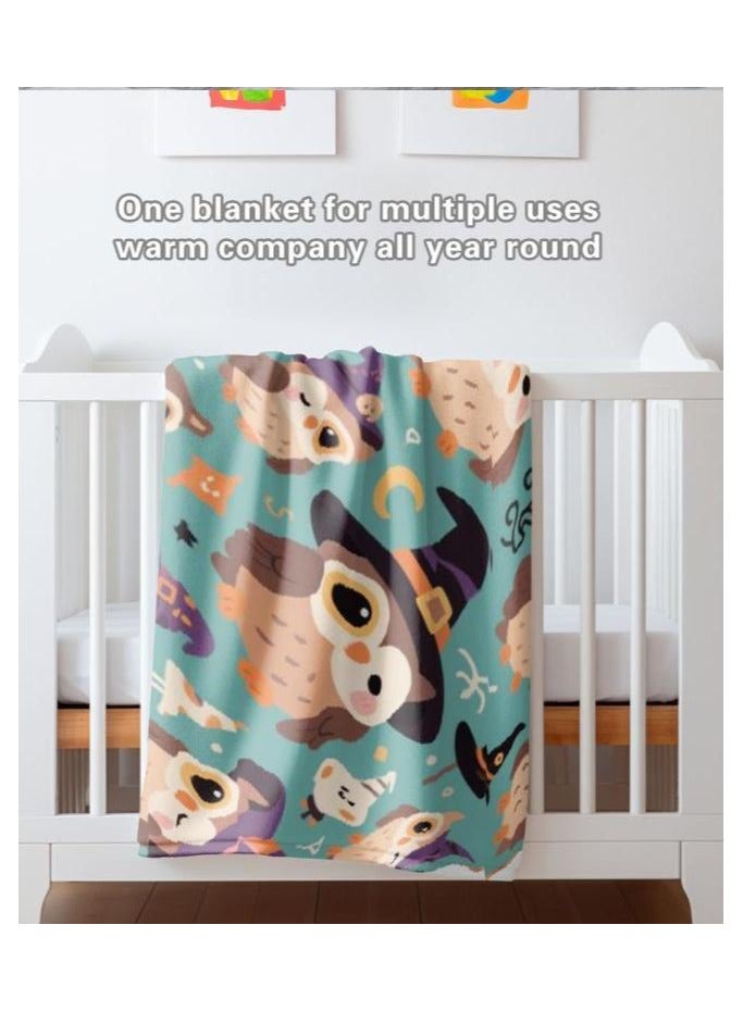 general Children's or student cartoon flannel thin blanket (warm and comfortable, suitable for sleep, games) 100cm*150cm - 1100 - Image 5