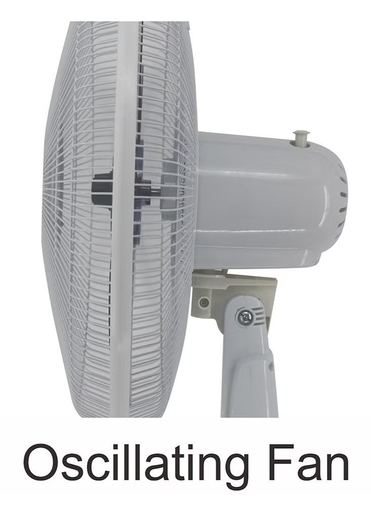 Stargold 16 Inch Wall Mounted Electric Fan with 70W High-Performance Motor, 3-Speed Control, Quiet Operation, Oscillating Head & Adjustable Tilt – Space-Saving Wall Fan for Bedrooms, Living Rooms, Offices, Kitchens & Commercial Use – Easy Installation - Image 4