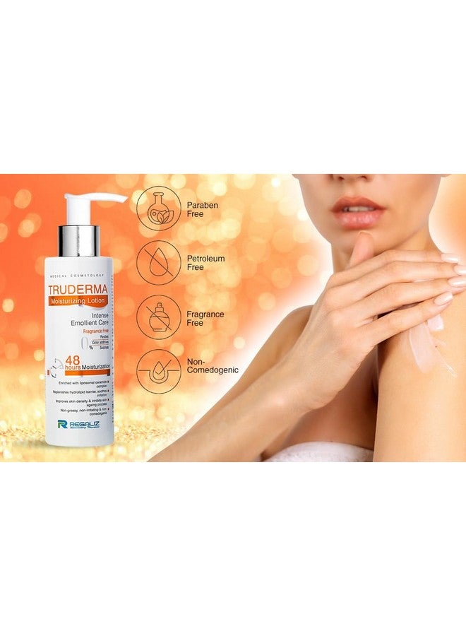 REGALIZ Truderma Moisturizing Lotion | Intense Emollient Care for Dry, Rough, & Itchy Skin | 150ml - Image 3