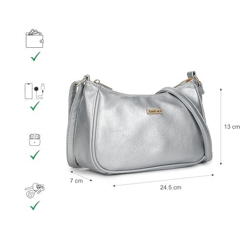 Fastrack Women's Western (Silver) - Image 4