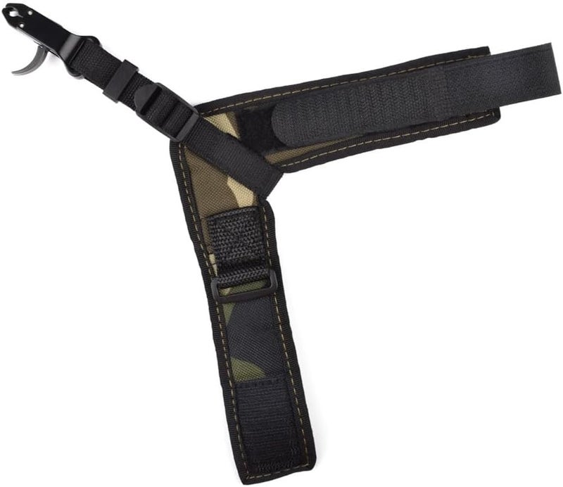 TY Archery Compound Bow Release Adjustable Archery Camo Wrist Strap Trigger Caliper Left Right Hand Youth Archer Target Practice (Pack of 1) - Image 2