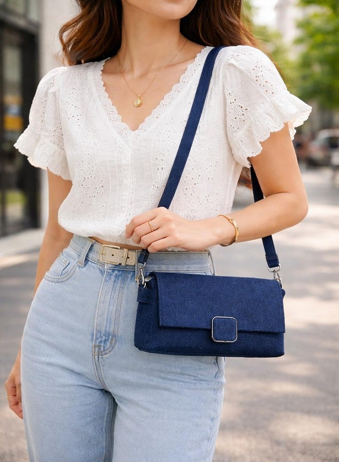 Tinth Women Crossbody Sling Bag - Stylish Flap Shoulder Purse with Metal Buckle, Adjustable Strap, Lightweight Casual Travel Handbag for Daily Use - Image 2